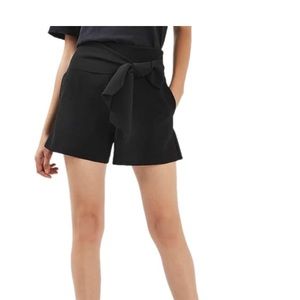 Topshop tie shorts size 4